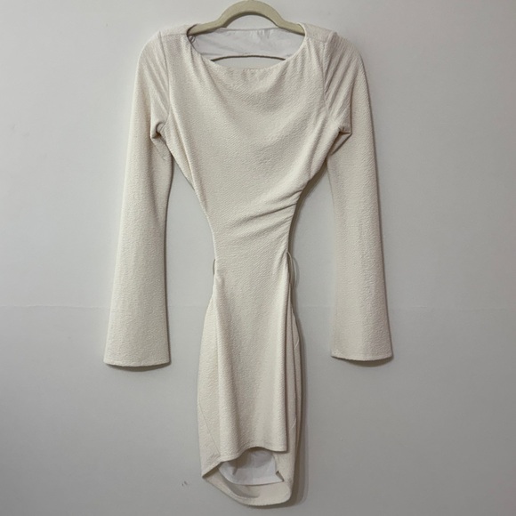 CAMILA COELO Elena mini dress Elegant‎ Cream White Backless Dress - Picture 7 of 10